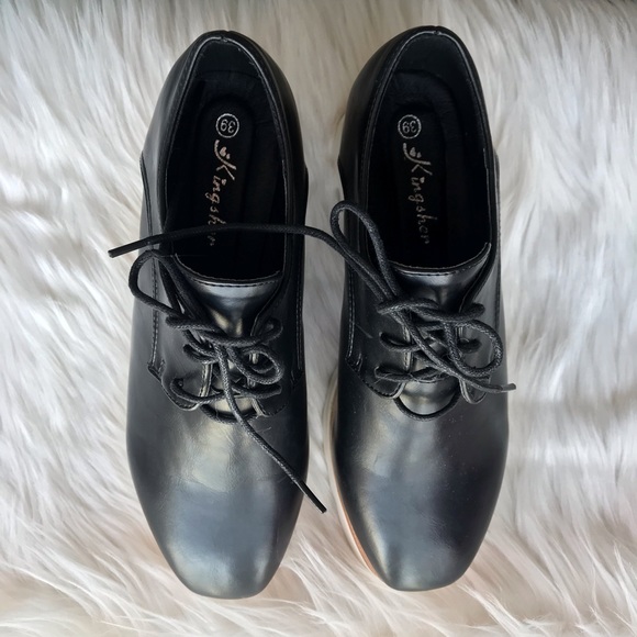 SOLD / NEW • platform lace up shoes ✨ - Picture 2 of 8